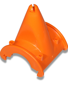 Tube adapter 45.0mm TRU PAN bolted